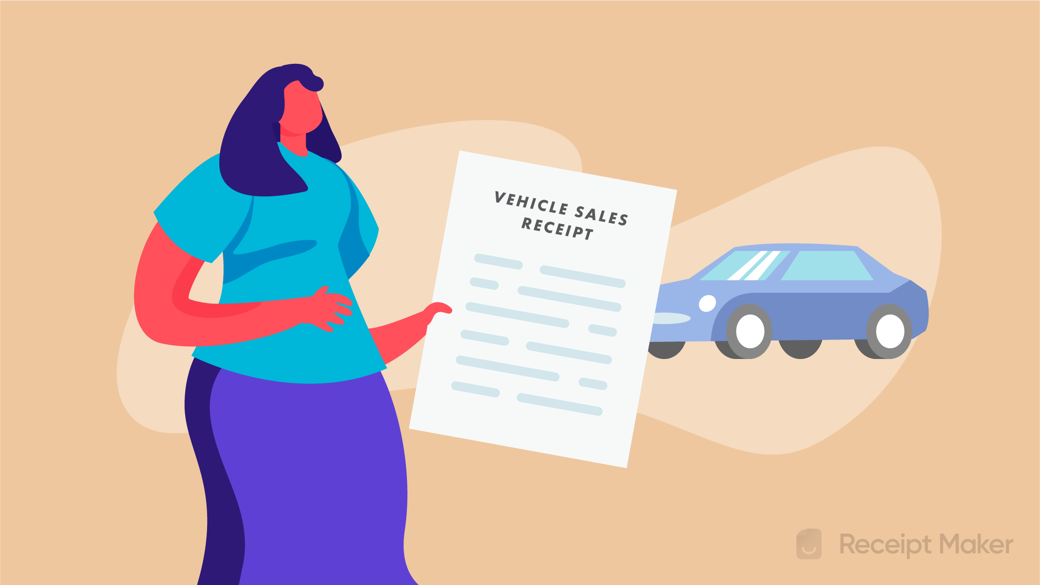 woman-in-front-of-car-holding-car-vehicle-sales-receipt